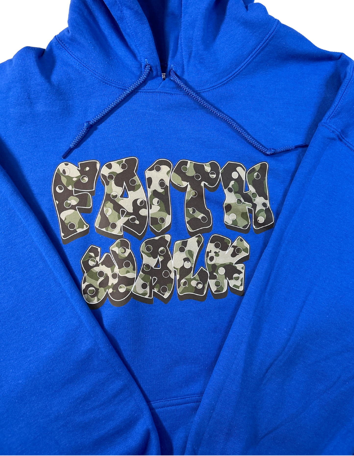 "Bullet Proof Faith" Hoodie (Royal Blue)