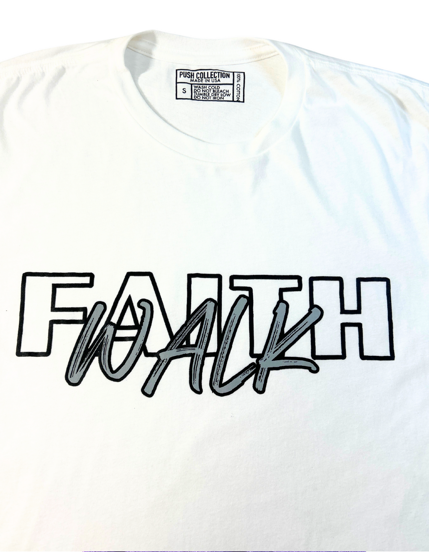 "Faith Walk" T-Shirt (WHITE)